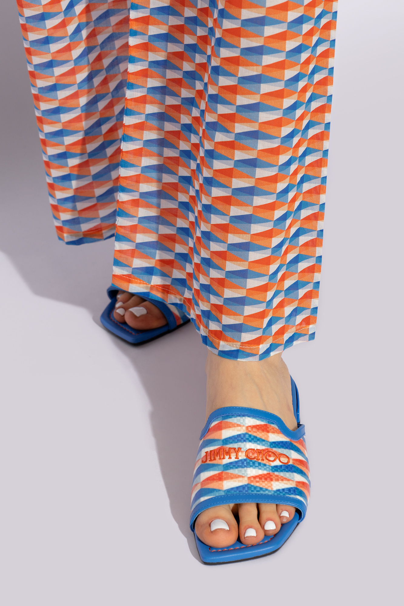 Women's Shoes | Jimmy Choo Slippers with 'Nako' logo | Mach
